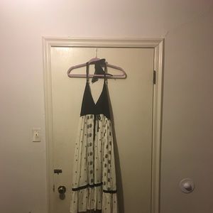 Gorgeous cotton halter dress from Anthropologie